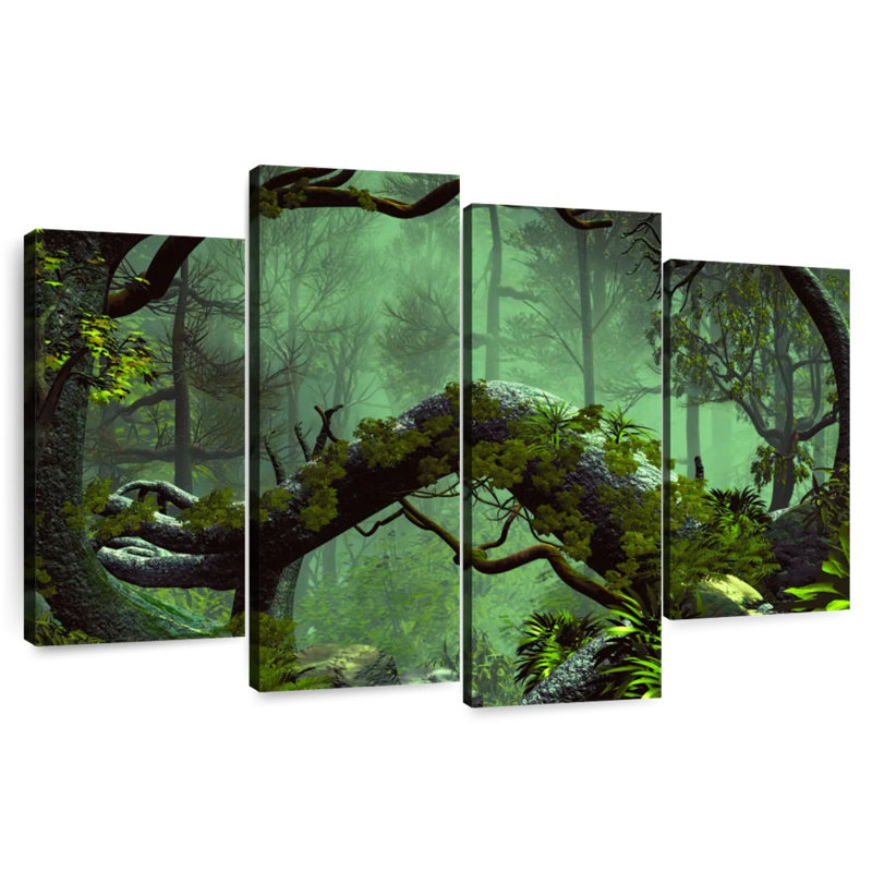 Alvord la forêt sombre, H 22 po x l 36 po