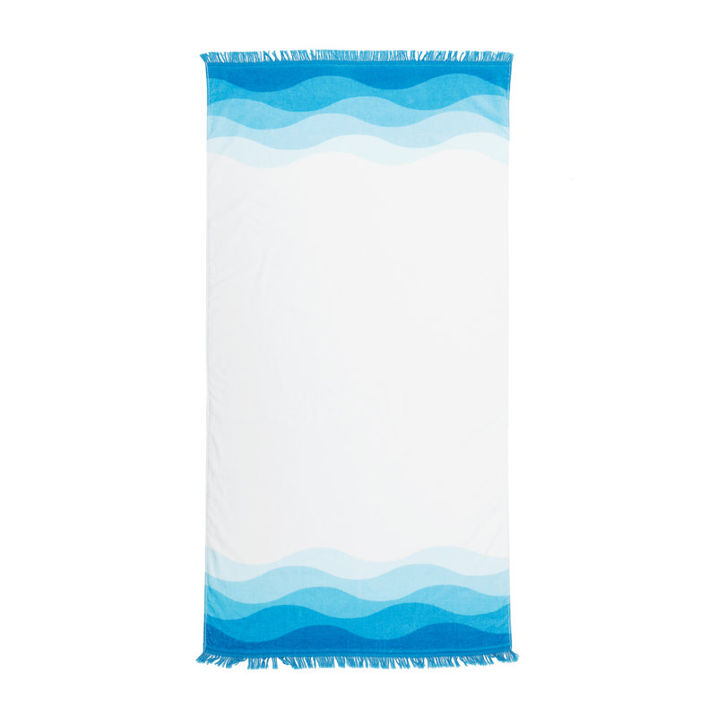 Serviette de plage 100% coton Miers
