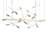 Four Seasons Autumn LED Kitchen Island Linear Pendant-17425061-93415007