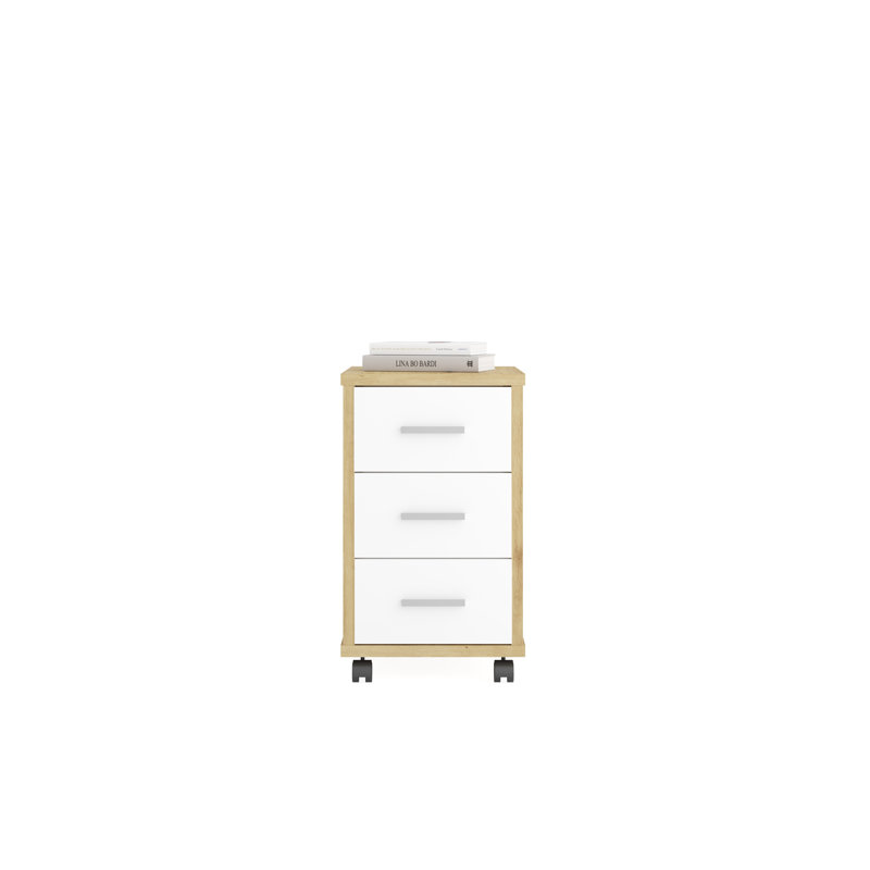 Diego 35 cm W 3 -Drawer Filing Cabinet