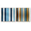Dorcas - Ensemble de 2 collages de formes carrées abstraites-101859150-101859149