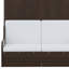 Grand lit escamotable mural avec coussin-2013910384