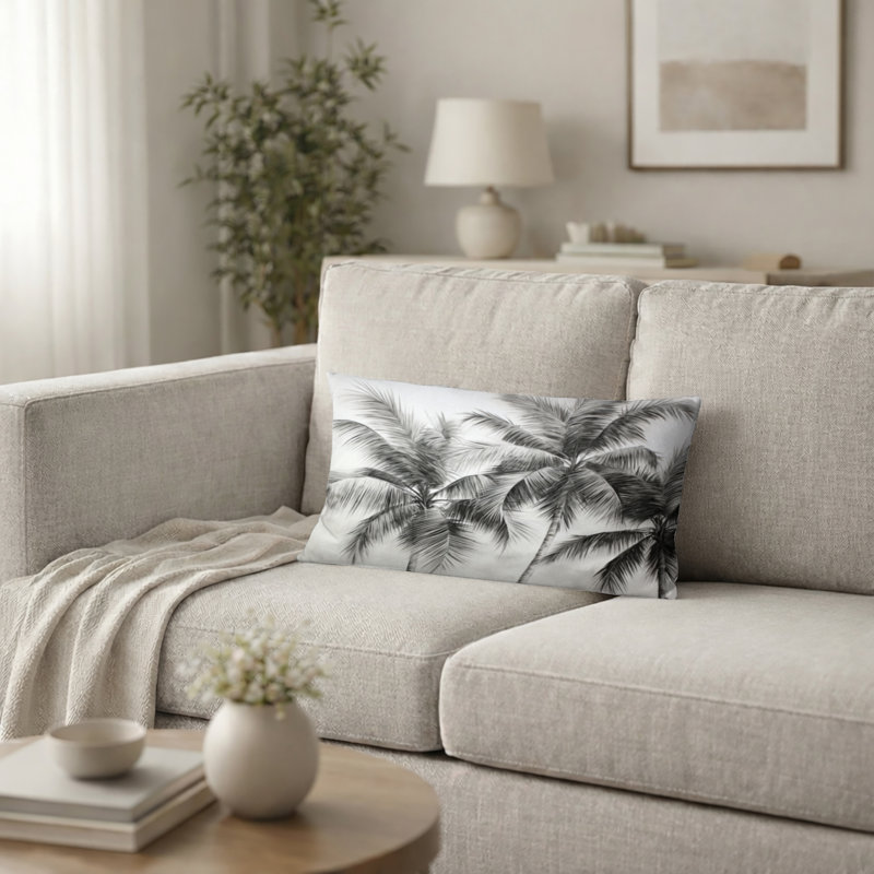 Coussin Palms & Palm Trees, H 12 po x l 20 po
