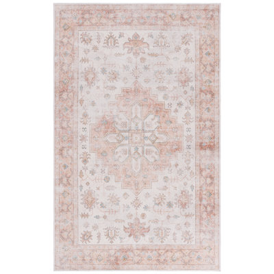 Maritess Machine Washable Southwestern Rug