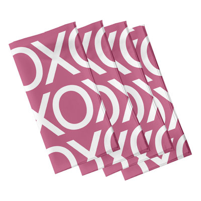 Lashondria Polyester Geometric Square Napkin