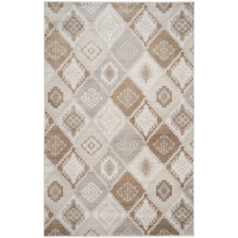 Gorch Vintage Performance Southwestern Rug, Rectangle 5'1" x 7'6"