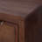 6-Drawer Double Dresser with Rattan Inlay Fronts and Faux Leather Pulls, Solid Wood Frame, Natural Modern Boho Storage-118226017