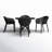 Farrah Sky Armchair 4 Person Dining Set-103830398