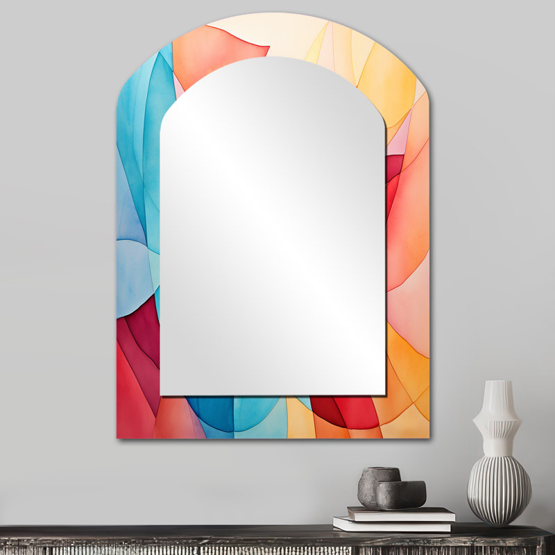 Collages de couleur pastel Midcentury II, 34 po x 25 po