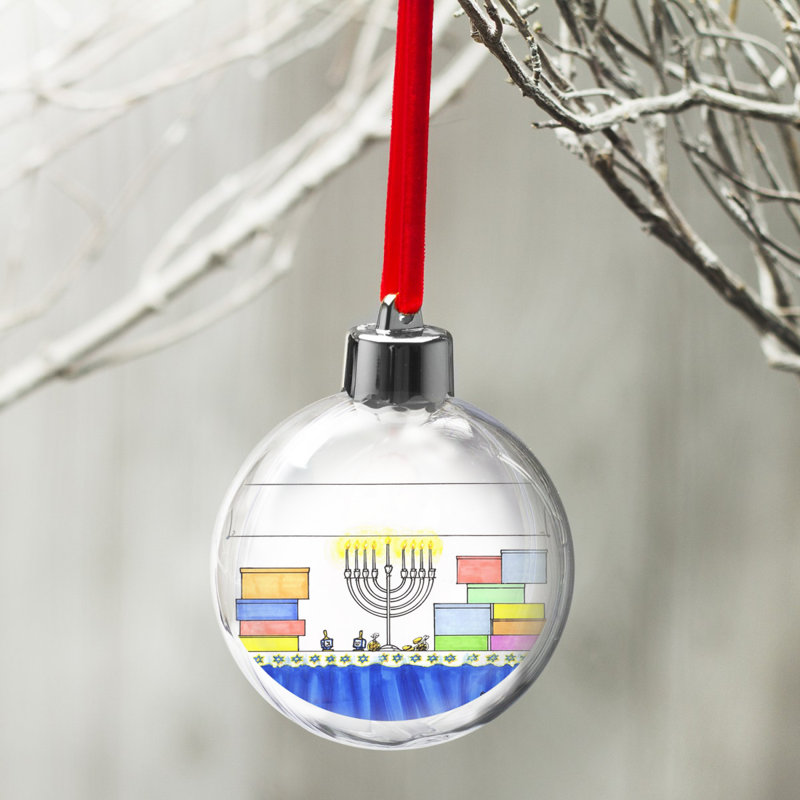 Ornement de Noël personnalisé Hanakuh, Oui