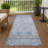 Machine Washable Indoor/Outdoor Chantille ACN2323 Global Rug-240212379
