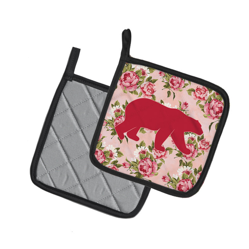 Cuisinier poignée rose shabby élégance loon peak Butterfield