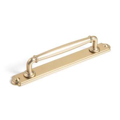 American Classic Antique Bar Pull With Backplate(Cban)