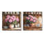 Hortensias à la ferme dans un vase en poterie III - Hortensia - art mural traditionnel, ensemble de 2 décorations murales-1876878809-1876878808-1876878791