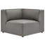 Canapé modulaire en cuir 7 pièces Mingle-1405363999