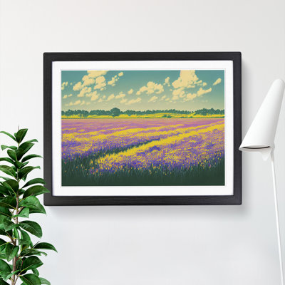 Intoxicating Bluebell Field - Framed Print