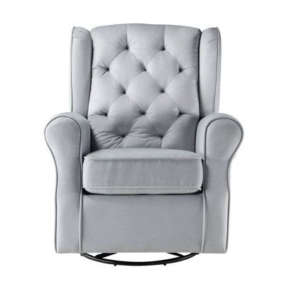Chaise pivotante avec fauteuil oscillant