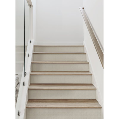 Montant d'escalier en toile de jute