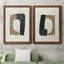 «Cardboard Cutouts I», ensemble de 2 impressions encadrées-1020127751-1020127750