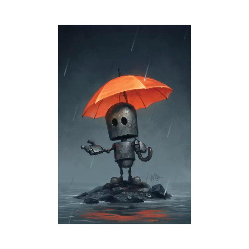 The Rainy Season by Matt Dixon - Wrapped Canvas Print, 20.32 cm H x 30.48 cm W