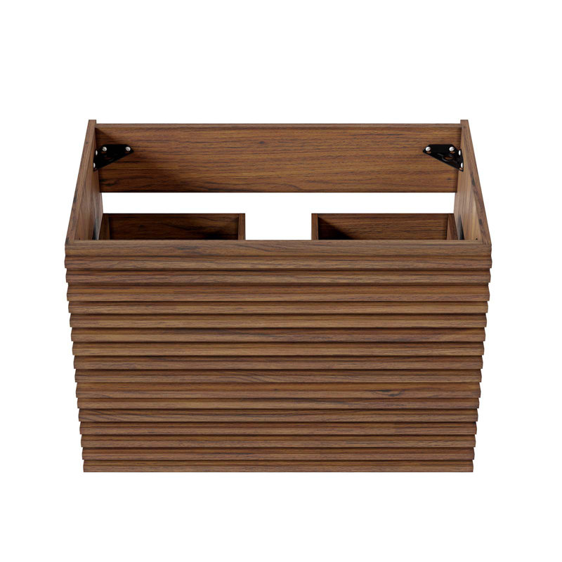 Modway Render 30" Wall Mounted Single Bathroom Vanity Base Only ...