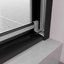 Porte de douche coulissante en verre trempé 70 po H-122762223
