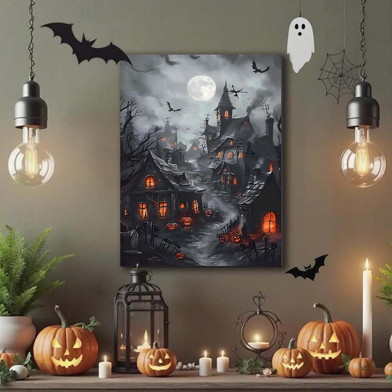 1 Piece Wrapped Canvas Wall Art