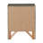 Elegant Gray Storage Nightstand-910158297