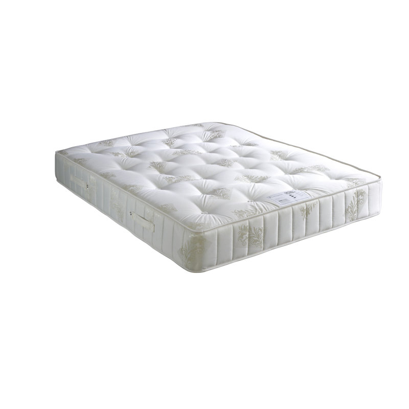 Ortho Caellepa Coilsprung Divan Bed Set, Kingsize (5'), 4 Drawers, Beige