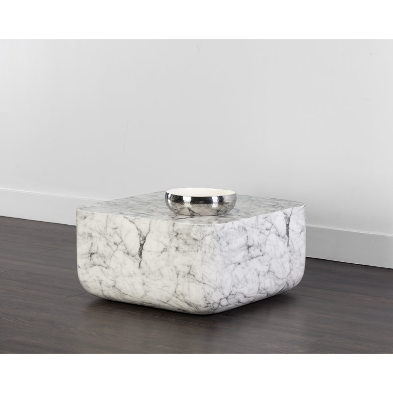 Antrim Coffee Table, White/Gray