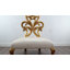 Fauteuil doré