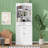 Bathroom Storage Cabinet With 2 Doors, Drawers, Adjustable Shelf & 3 Open Shelves, For Bathroom, Kitchen, Living Room