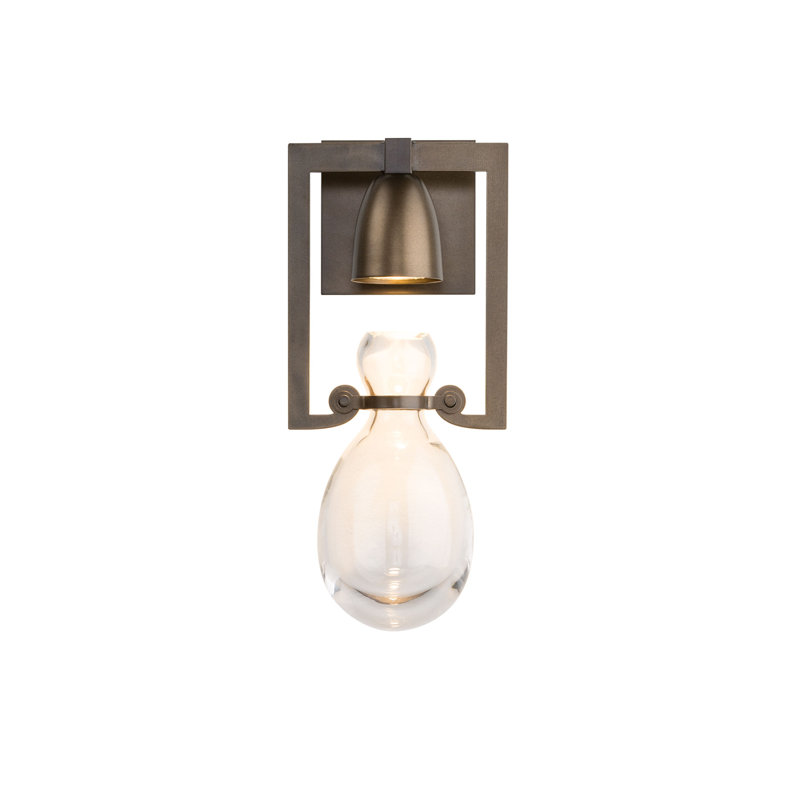 Apothecary 1 - Light Armed Sconce, Dark Smoke