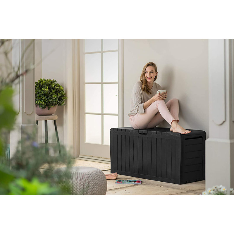 Keter Marvel 270L Storage Box, Graphite