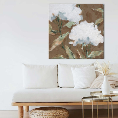 Mocha Garden I by Carol Robinson - Graphic Art on Canvas
