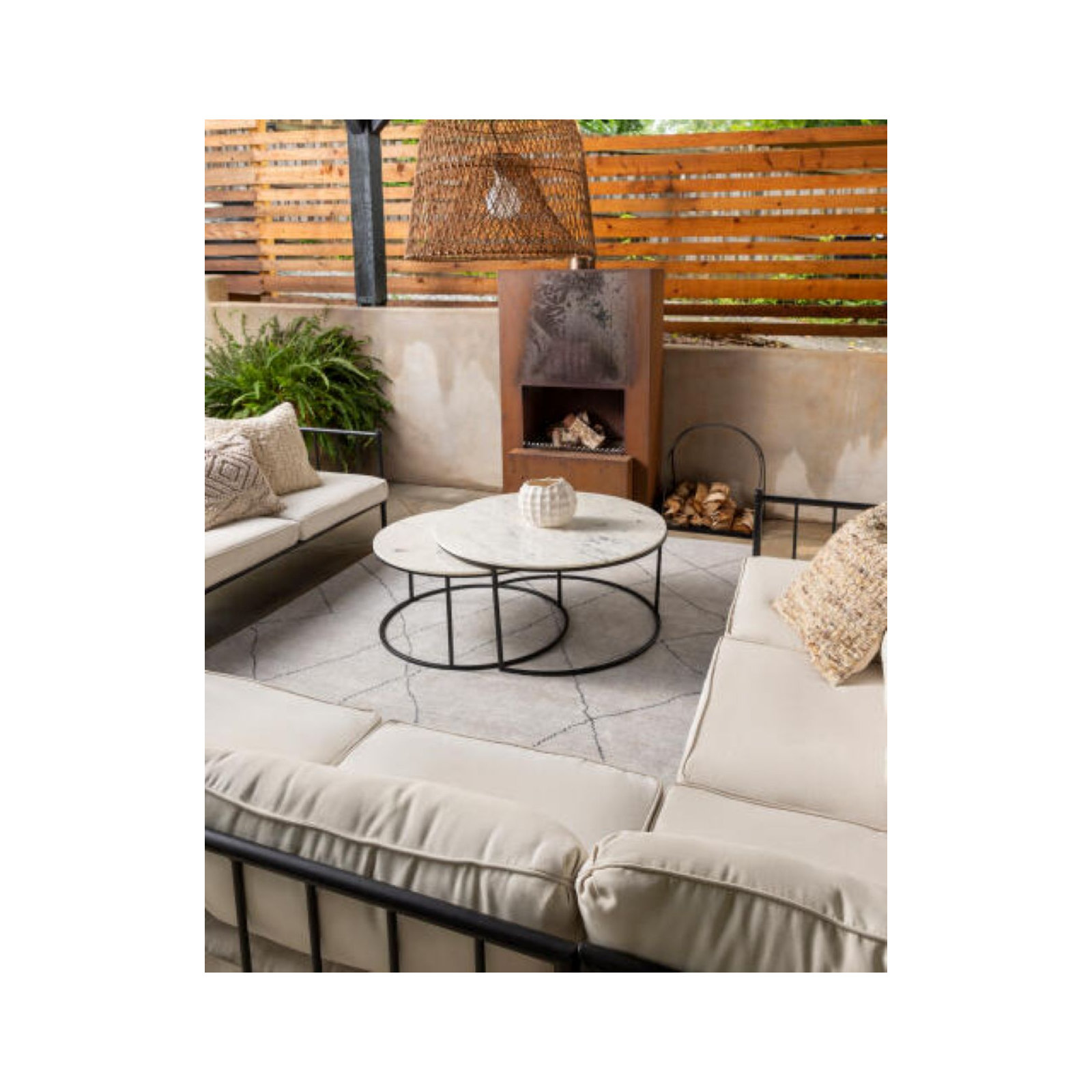 Edesia Handmade Recycled P.E.T Indoor/Outdoor Rug, Rectangle 8' x 10'