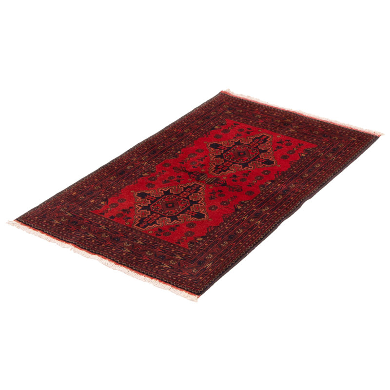 Tapis rouge Finest Khal Mohammadi 3 pi 2 po x 4 pi 9 po