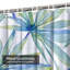 Rideau de douche abstrait avec 12 crochets-129040470
