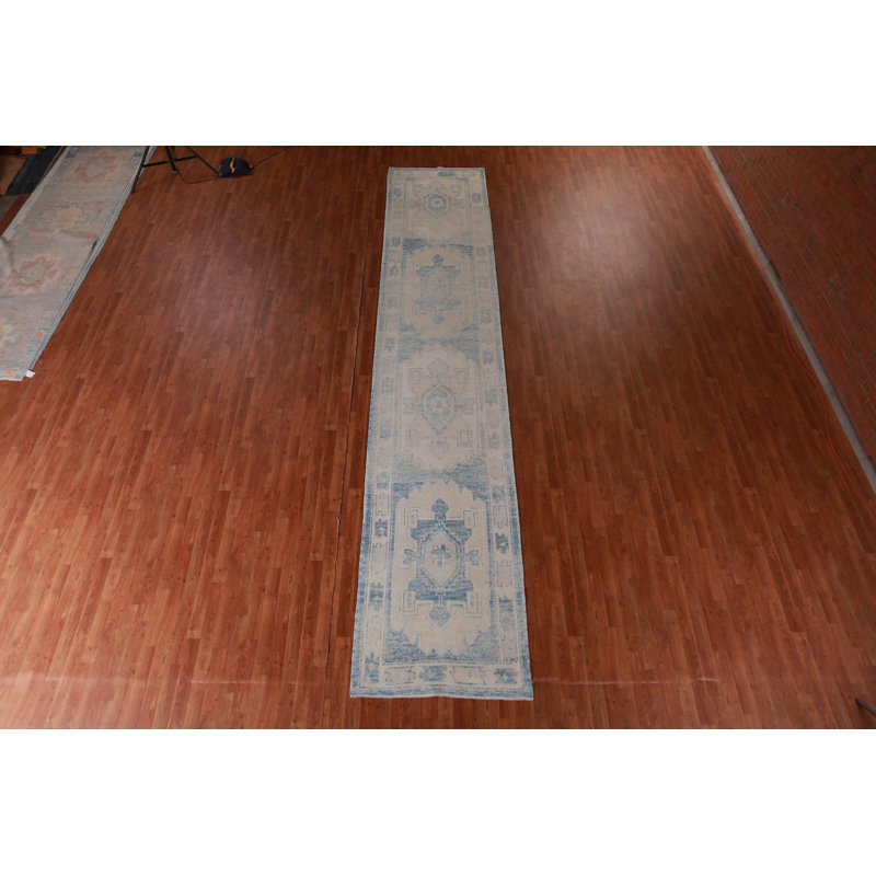 Tapis turc Oushak en laine 3 x 17