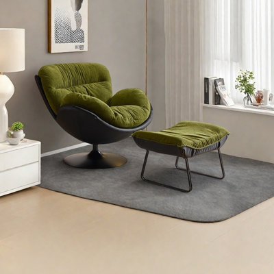 Swivel comfortable light luxury leisure chair