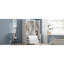 Rangement ouvert pour garde-robe en bois pour chambre à coucher-107148562