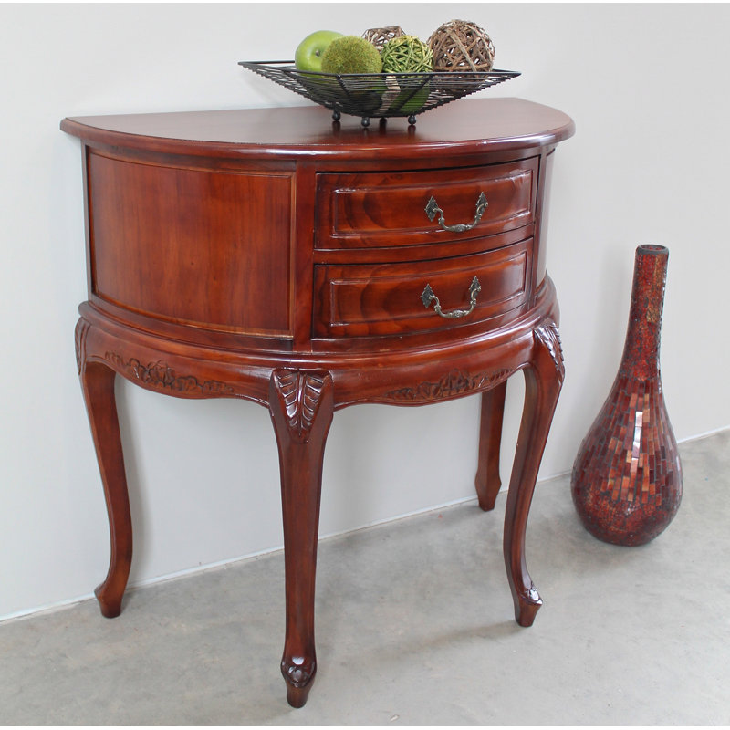 Aimiejit 32'' Solid Wood Console Table