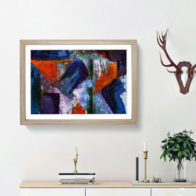 Abstract Art Painting Vol.133 by S.Johnson - Framed Print