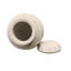 Urne de crémation décorative en marbre pour adultes, motif marbré blé doré, grande capacité