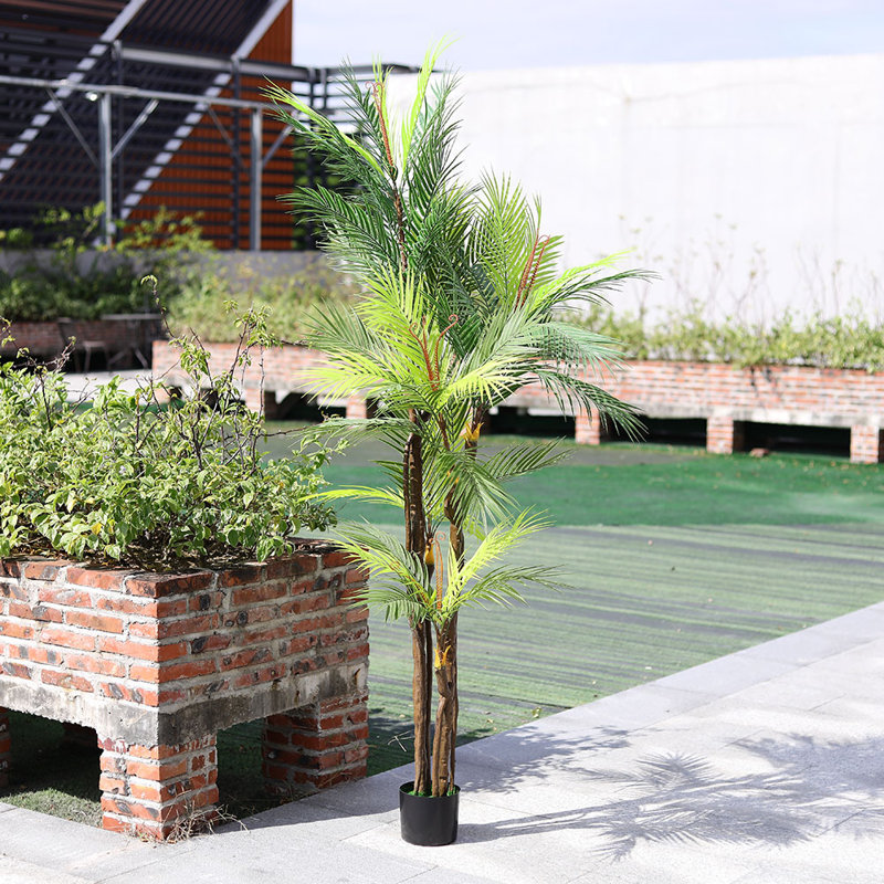200cm Faux Palm Tree Plant in Planter