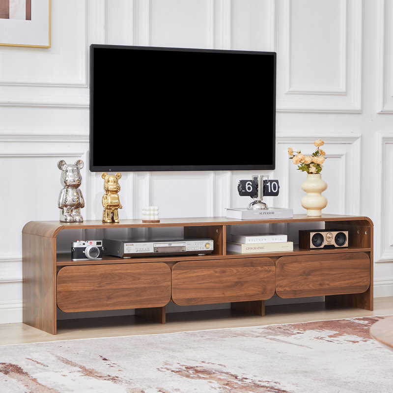 Meuble télé 63 po avec 3 tiroirs