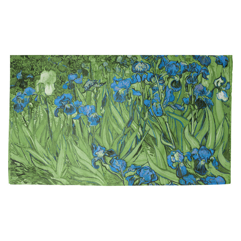 Paillasson d’intérieur irises dobby Browerville, Rectangulaire 2 pi 1,5 po x 3 pi 4 po