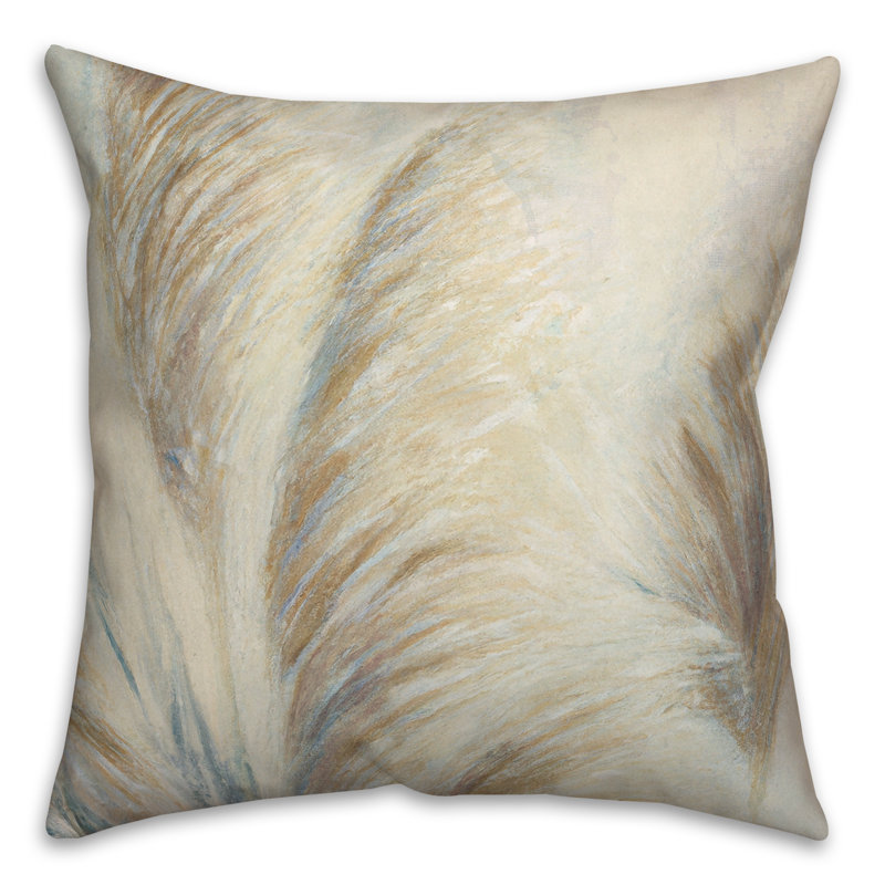 Coussin intérieur / extérieur Soft Painterly Pampas