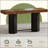 Woodgrain Design Coffee Table,Pub Table,Greeting Table