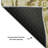 Premium Machine Washable Prisco Gold Rug-2043353751